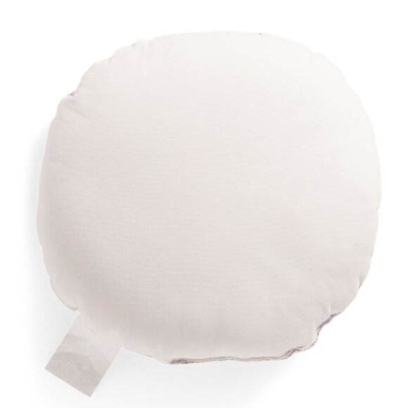 NWT HANDCRAFTED IN INDIA Checkered Front Panel 16in Smile Pillow - Picture 2 of 4